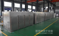 熱烈祝賀上海華誼新材料有限公司與耐美特集團上海分公司成功簽約6臺化工行業(yè)催化劑水份烘干不銹鋼蒸汽熱風循環(huán)烘箱358萬元！