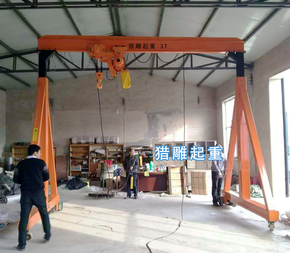 3噸龍門吊實拍圖